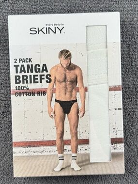 Men's SKINY cotton retro sport briefs - fits US XL